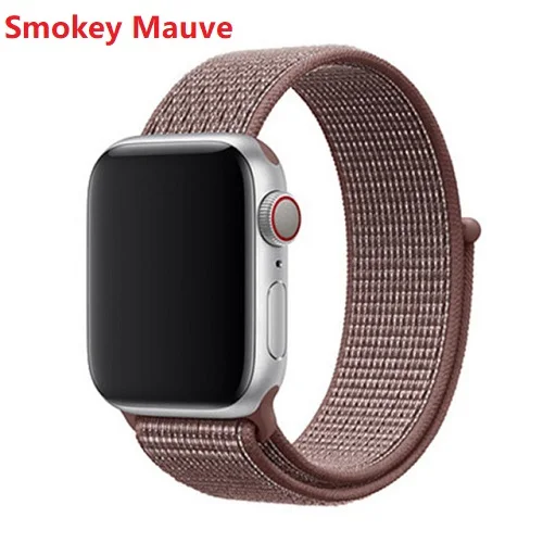 11 Мягкий нейлоновый ремешок для Apple Watch 44 мм 40 мм 42 мм 38 мм 1 2 3 4 браслет ремешок для iWatch 44 мм 40 мм ремешок+ защита экрана - Цвет: 11