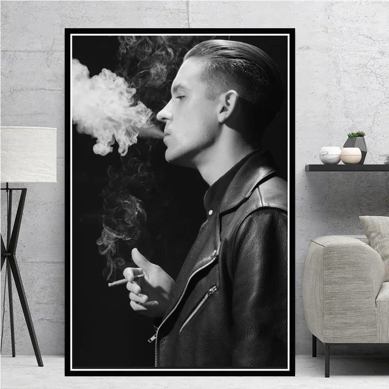 G-Eazy Logic Halsey поп, рэп музыка ПЕВЕЦ звезда Плакат и печатная графика художественное полотно настенные картины для гостиной домашний декор