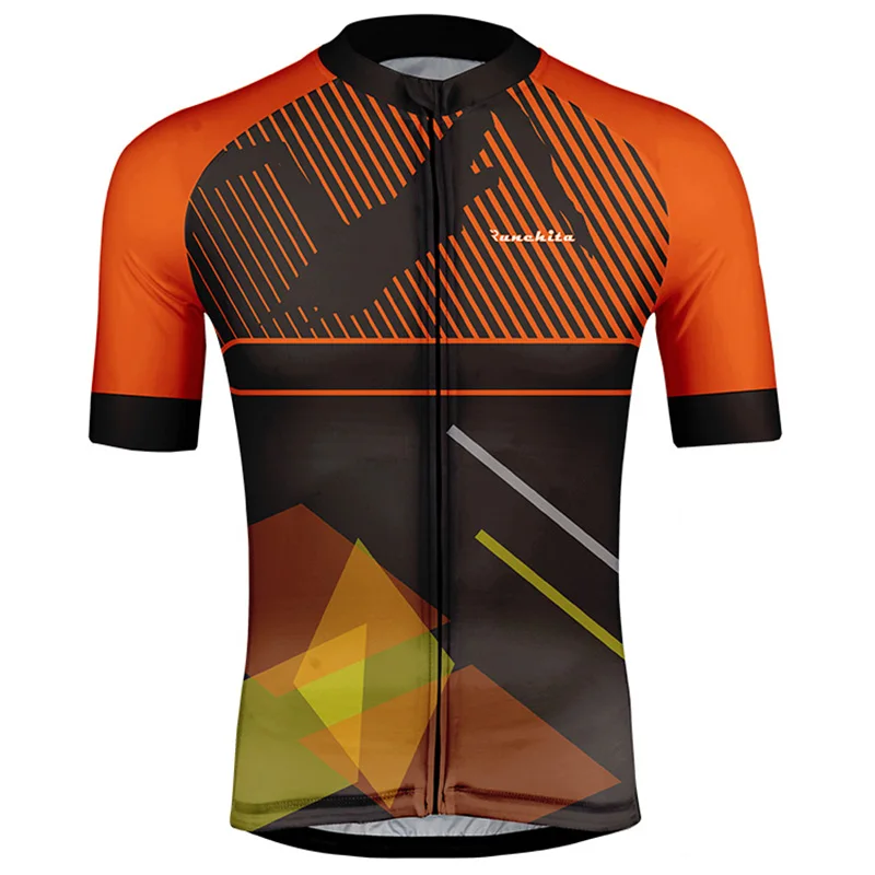 Jersey 04 Ropa ciclismo hombre RUNCHITA Велоспорт Комплект короткий рукав велосипед tenue cycliste homme ciclismo equipacion verano hombre - Цвет: Jersey 04