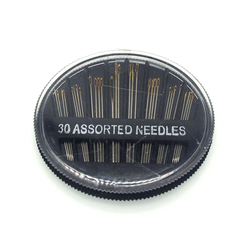 

SHINE Brand 30PCS Assorted Hand Sewing Needles Embroidery Mending Craft Quilt Sew Case N0004