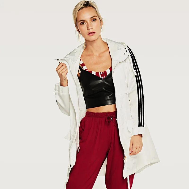 2019 осенний костюм платье для досуга даже шляпа ветровка легкое длинное