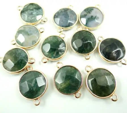 Натуральный кристалл Кварцевый Камень Смешанные вешалки соединитель для