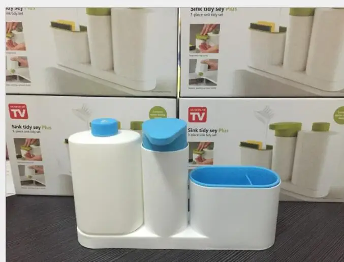 Многофункциональная кухонная стойка для хранения Чистящая губка щетка