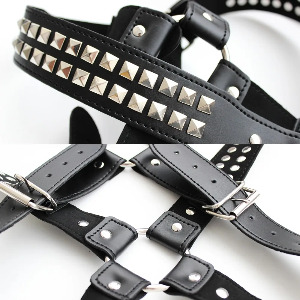 Щенок играть из искусственной кожи жилет Эротические Секс бондаж с перекрестным