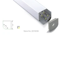 100 x 1m setslot right angled aluminium profile for led strips and 90 corner led channel for cabinet or kitchen lamp