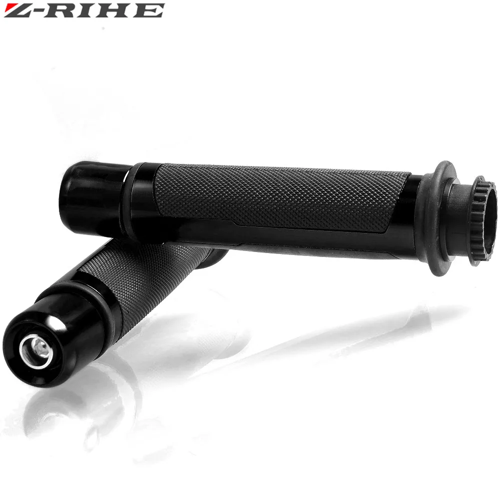 7/8 ''мотоциклетные противоскользящие ручки с ЧПУ 22 мм для Yamaha Fz6 R1 R3 R6 R15 R25 YZF MT07 MT