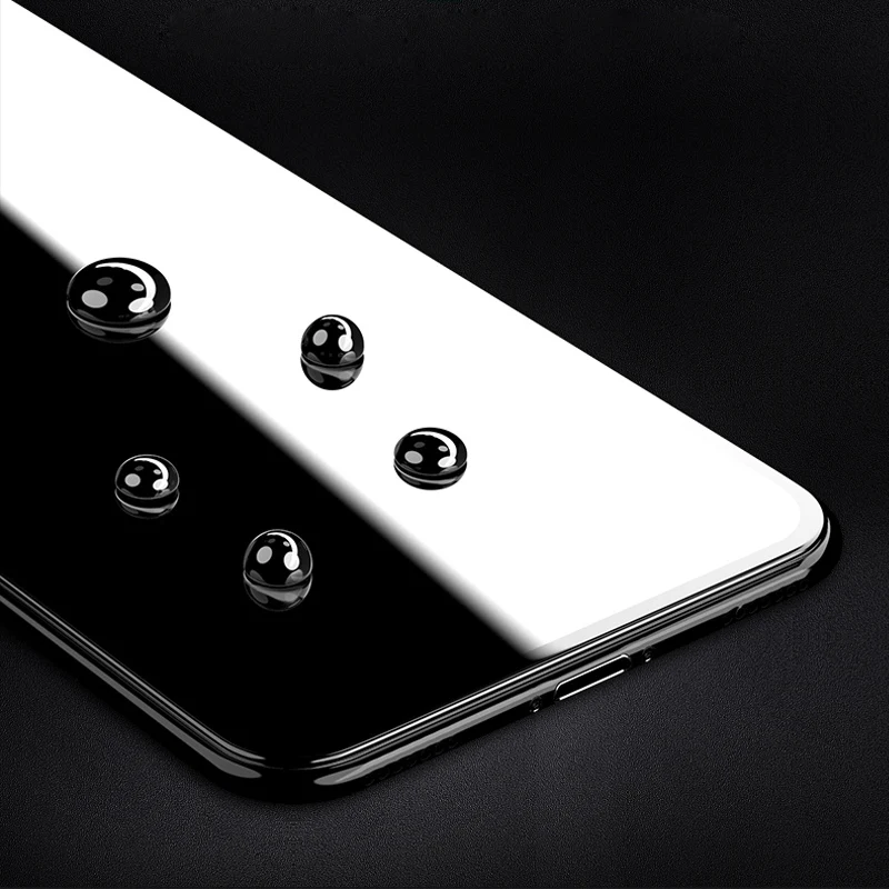 0 23 мм 9H 5D полное покрытие закаленное стекло для iPhone 11 Pro Max XS XR X 10 8 7 6 6s Plus Защита