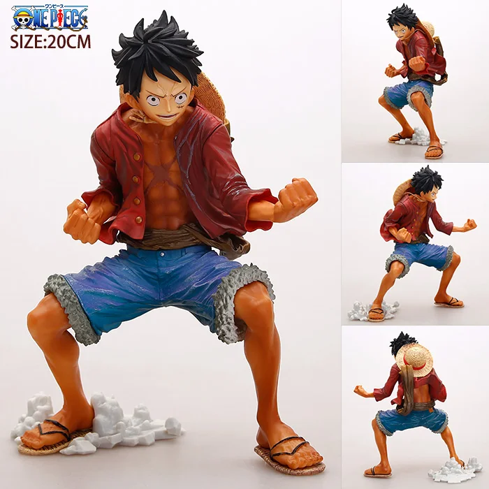 Фигурка из японского аниме Луффи цельная экшн-фигурка ПВХ Коллекционная модель