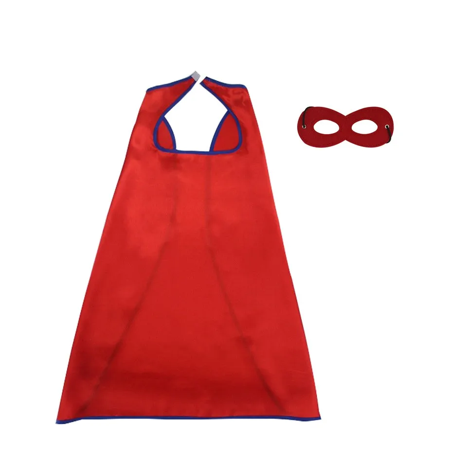 10 шт специальный красный Накидки и маски детский сад Выпускной костюмы для детей