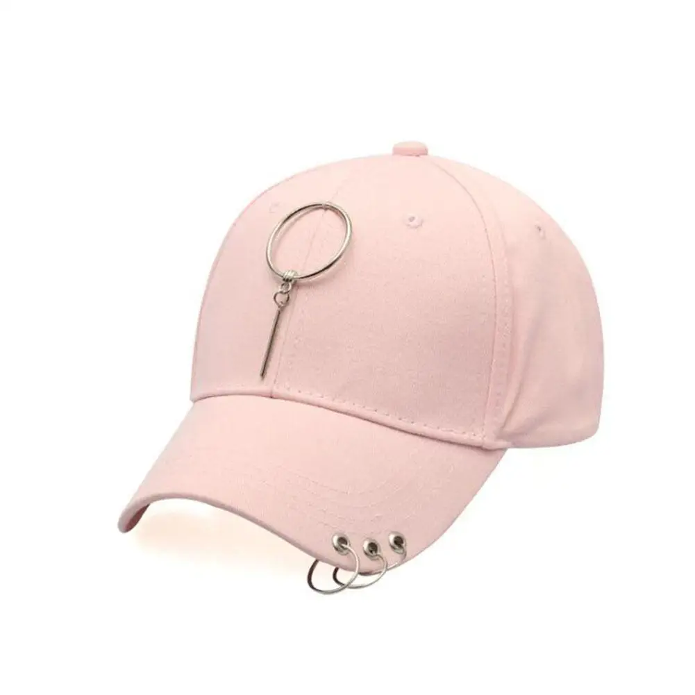 Yfashion унисекс круглая железная бейсболка с кольцом кепка модная Женская Мужская