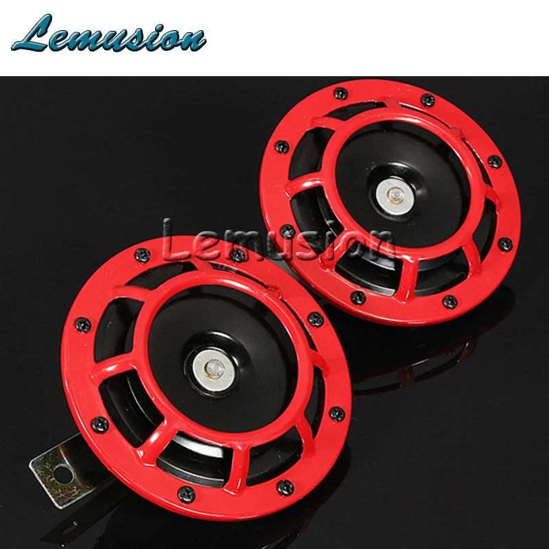 Автомобильный рожковый сигнал красный Электрический звуковой для Opel Astra H J G Insignia