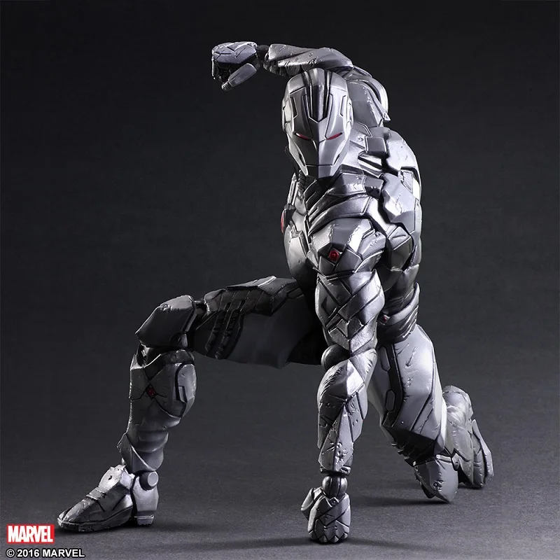 Горячая Marvel Play Arts Kai Marvel Universe супер герой Железный человек Тони Старк Мстители 26 см фигурка игрушки 2 VER
