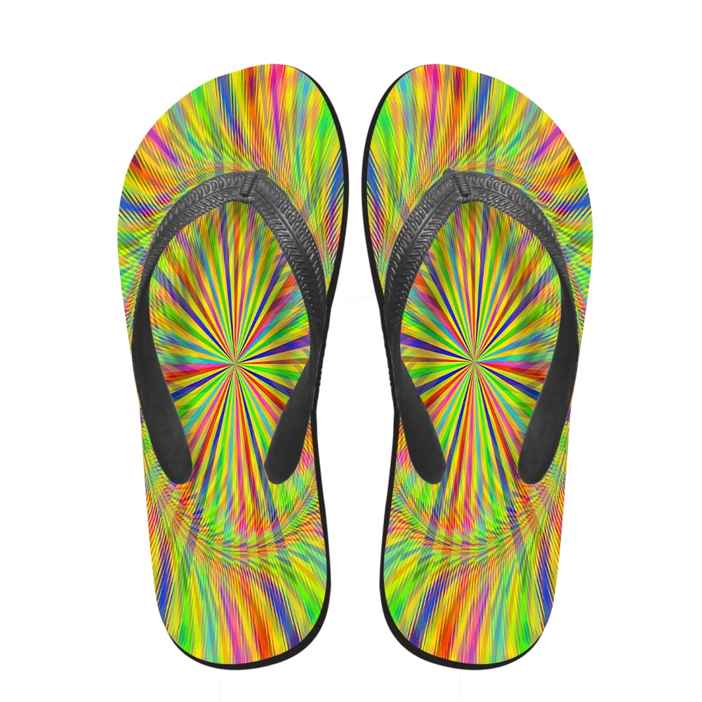 Новинка Модные женские летние сандалии дизайнерские Вьетнамки ярких цветов