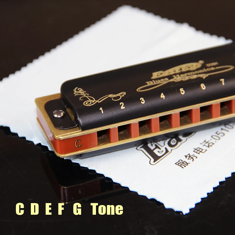 Губная гармошка Easttop диатоническая 10 отверстий Blues C/D/E/F/G 5 шт./лот губная | Спорт и