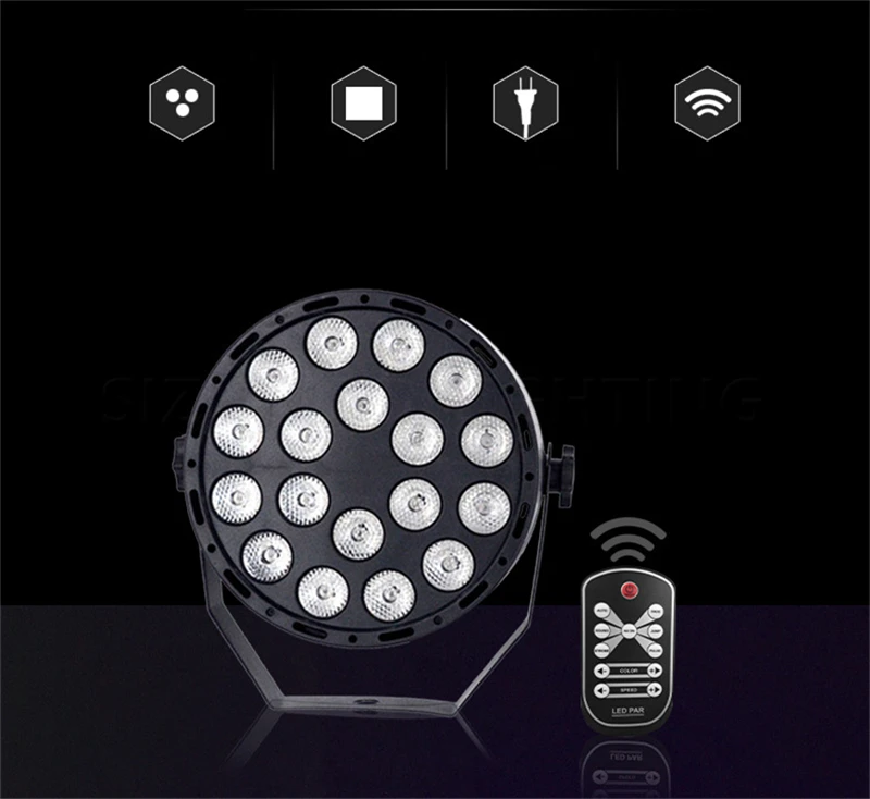 1/2/5 шт УФ Par Светильник DMX 512 DJ лазерный проектор машина 36W Master-slave диско-светильник для вечерние свадебные клуб светодиодный сценический светильник