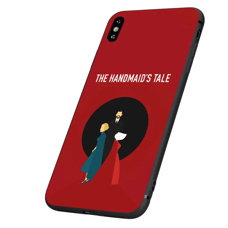 Черный чехол из ТПУ для iphone 5 5s se 6 6s 7 8 plus x 10 силиконовый XR XS 11 pro MAX с надписью Handmaid Is