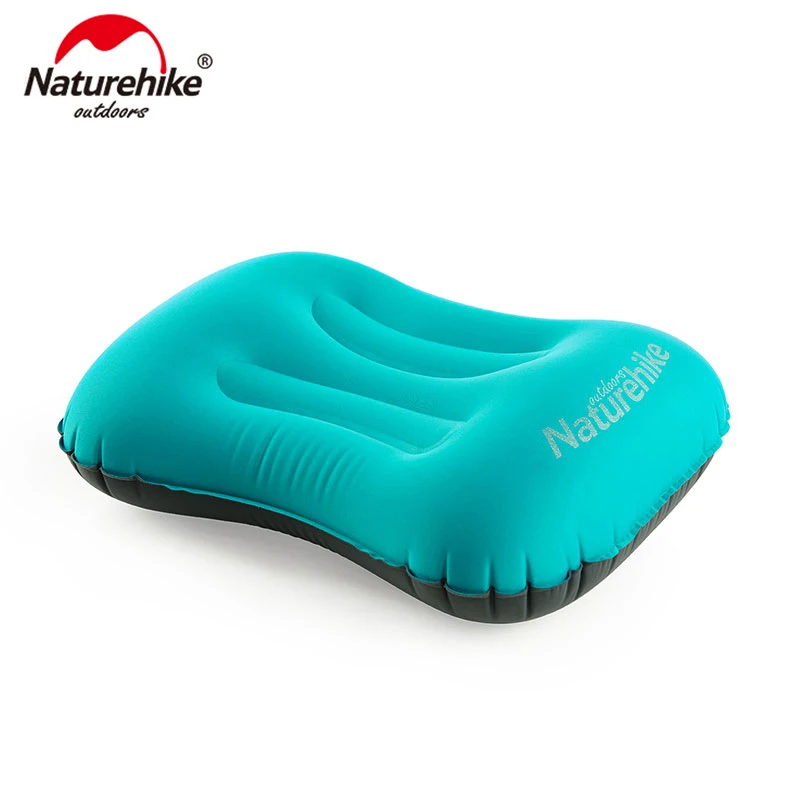 Naturehike Портативный надувная подушка Air 3 цвета для шеи талии колодки отдыха