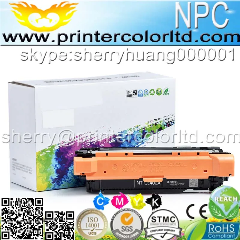 Для цветной laserjet M570-DW 507A M 575-Dn CE400-A551 Dn CE400 се 400 с низким выходом сброса