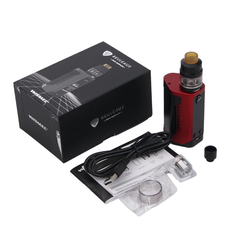 Новые разноцветные электронные сигареты Wismec Reuleaux RX GEN3 комплект 300 W RXGEN3 MOD Vape