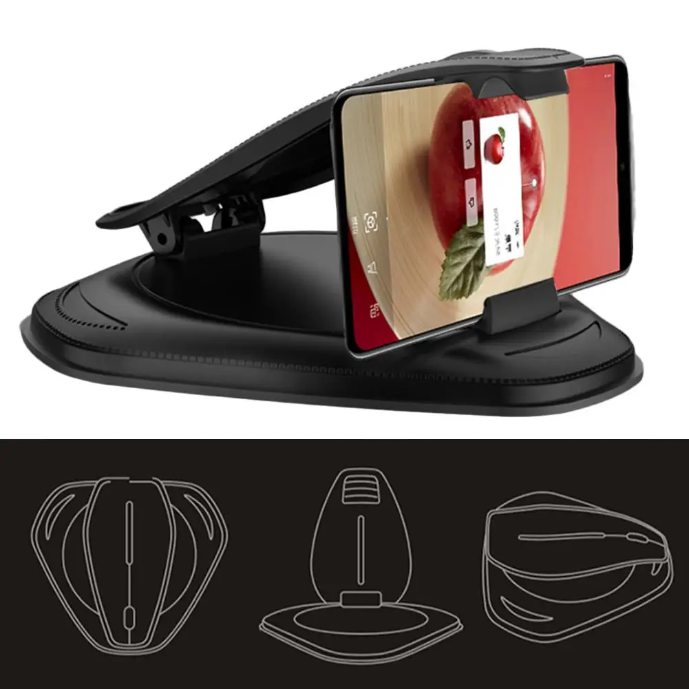 Универсальный автомобильный держатель для навигатора на приборную панель 4-5 8