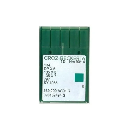 Бесплатная доставка GROZ-BECKERT швейные иглы DPX5 135X5 Размер 90/14 |