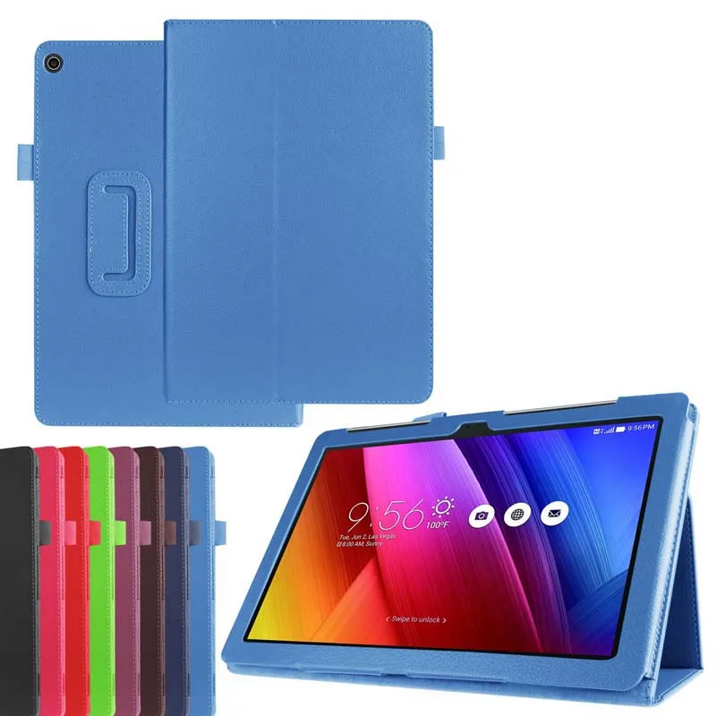 Тонкий складной чехол из искусственной кожи с подставкой для Asus ZenPad 10 Z300 Z300M Z300C
