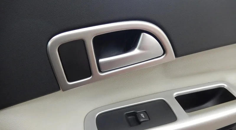 Нержавеющая сталь внутренняя дверная ручка крышки рамка отделка для Volvo C30 S40 V50 2004-2012 год