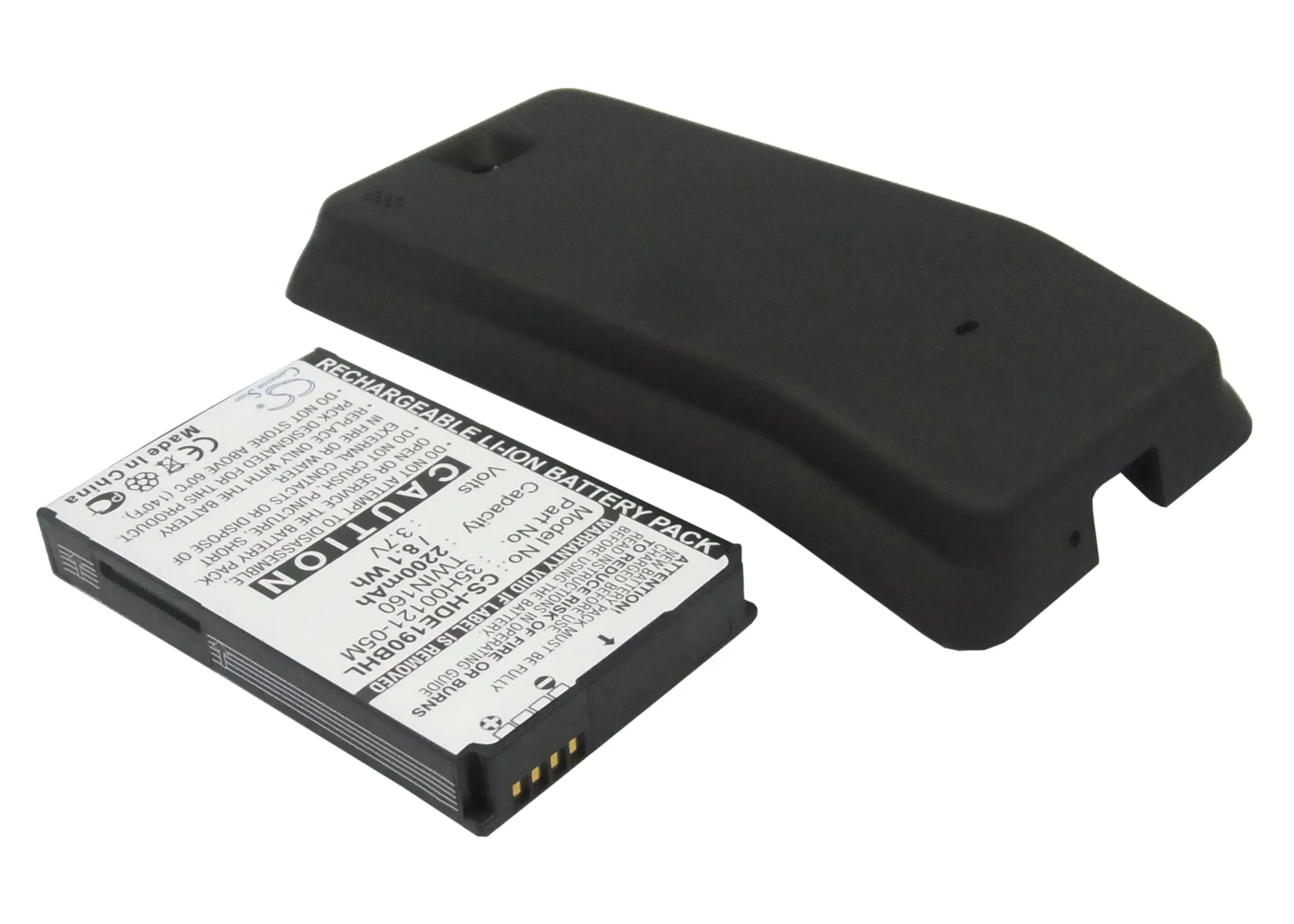 Батарея Cameron Sino 2200 мАч BA S381 TWIN160 для HTC/DOPOD A6263 Hero 100 130 A6288 T Mobile G2 Touch|cameron sino|2200mah