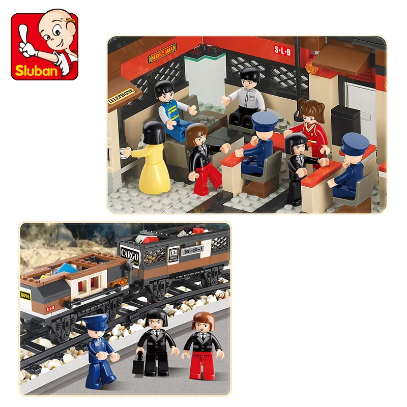 Sluban модели Здание игрушка Совместимость с LEGO Лего Legos Конструктор B0236 526 блок