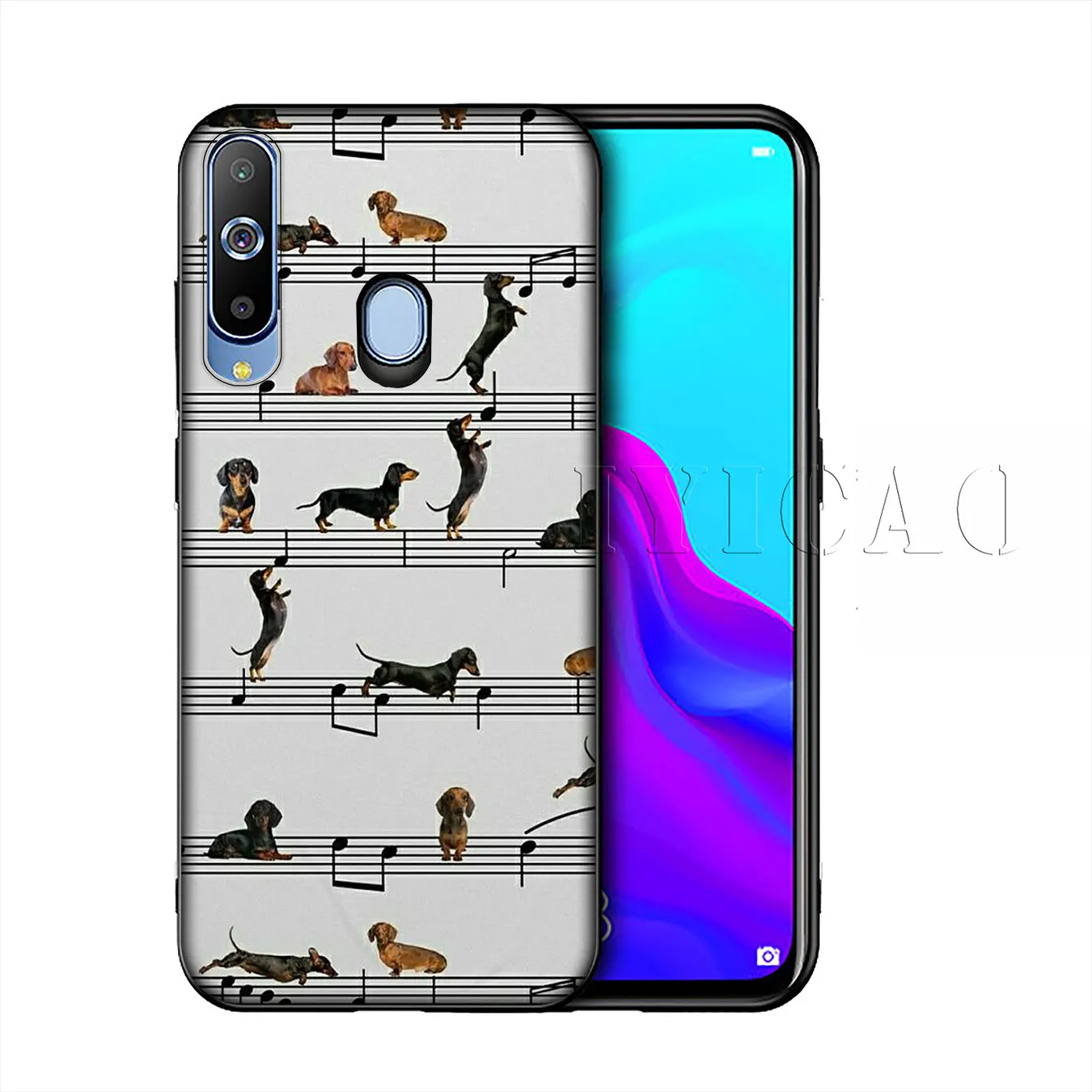 IYICAO животные милые собаки такса Мягкий силиконовый чехол для Samsung Galaxy A70 A60 A50 A40 A30