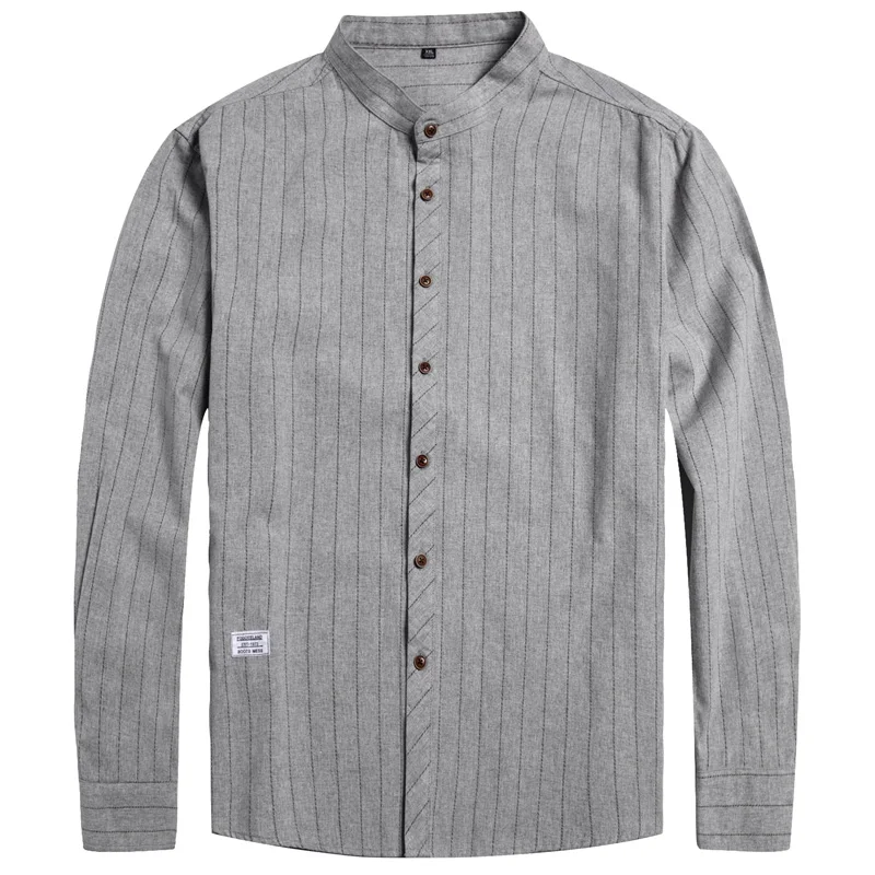Весенние мужские повседневные рубашки 10XL 8XL 6XL 5XL 4XL хлопковая льняная брендовая