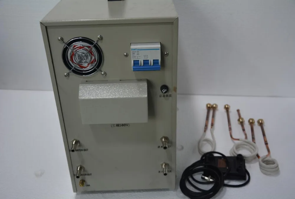 25 кВт 30-80 кГц высокочастотный индукционный нагреватель печи LH-25A | Инструменты