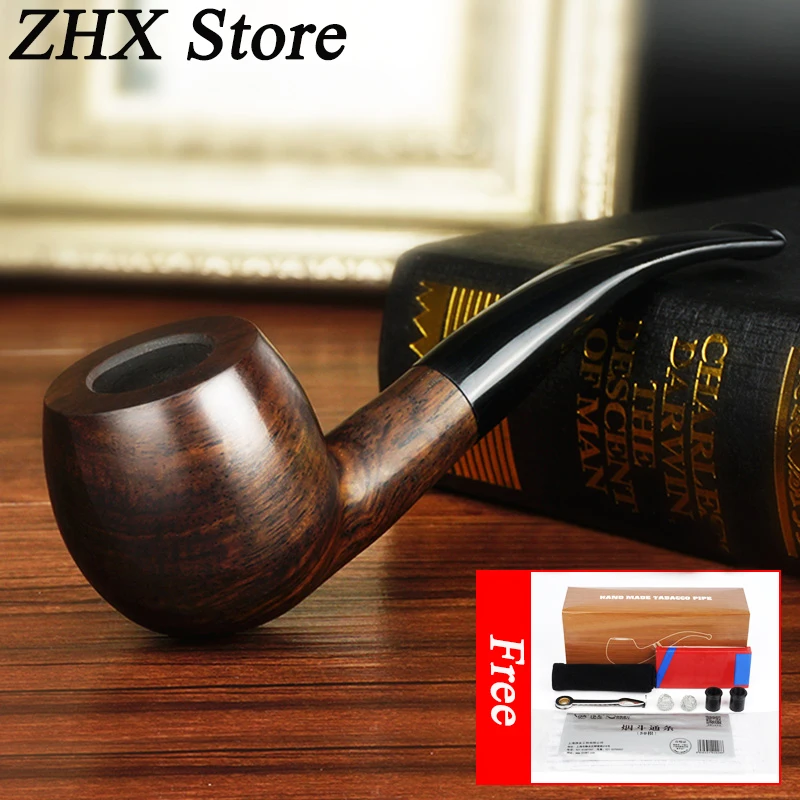 Деревянные трубы для курения ручной работы деревянная труба дым сигареты