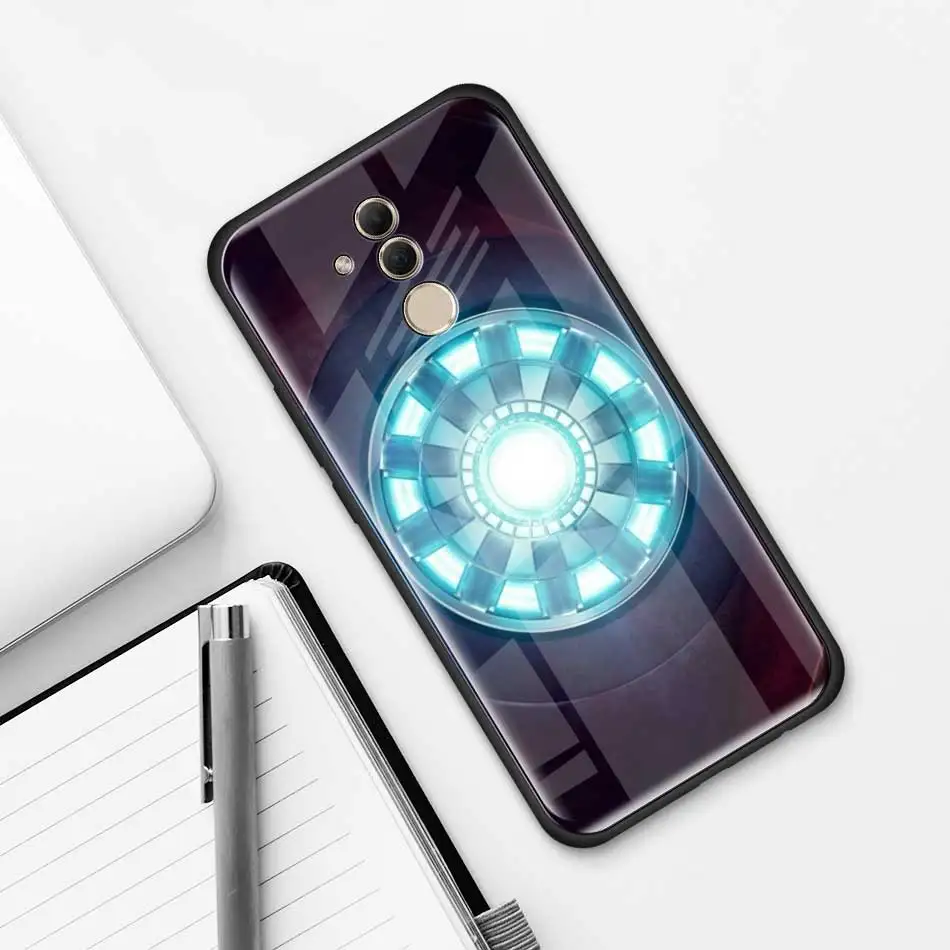 Чехол из закаленного стекла с изображением Железного Человека-паука для huawei P30 Pro P10 P20 P30 Lite mate 10 20 Pro Honor 20 Pro 8X