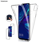 Двойной Мягкий чехол 360 для Huawei Honor 10i, силиконовый чехол для Huawei Honor 10 Lite, Honor 10i, 10 i, HRY-LX1T, LX1
