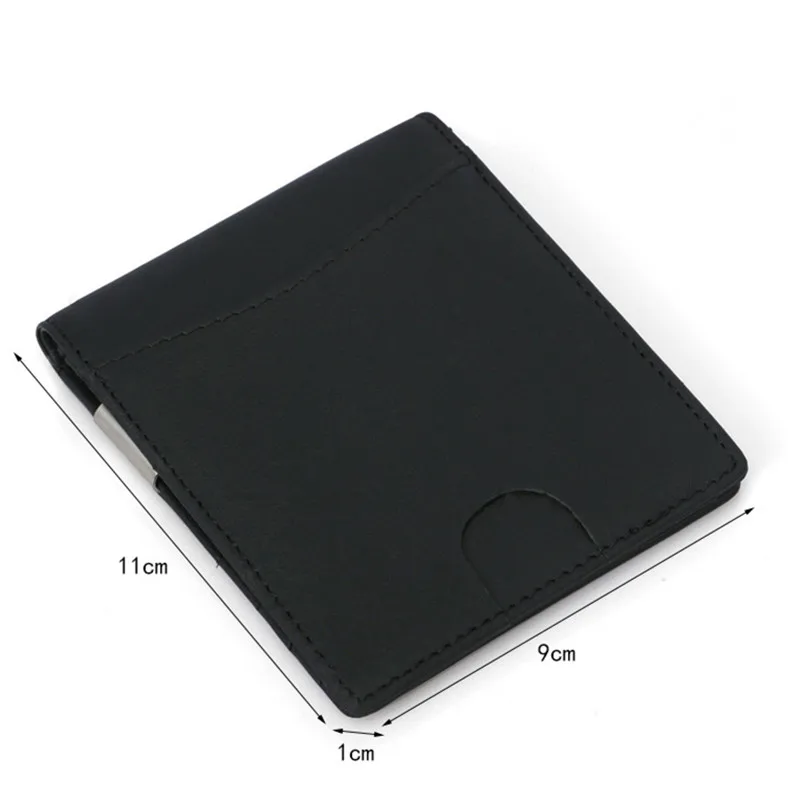 

BISI GORO 2021 New Arrival RFID Wallet Genuine Leather Fashion Card Holder for Men Short Slim Wallet Money Bag Cow Leather Purse