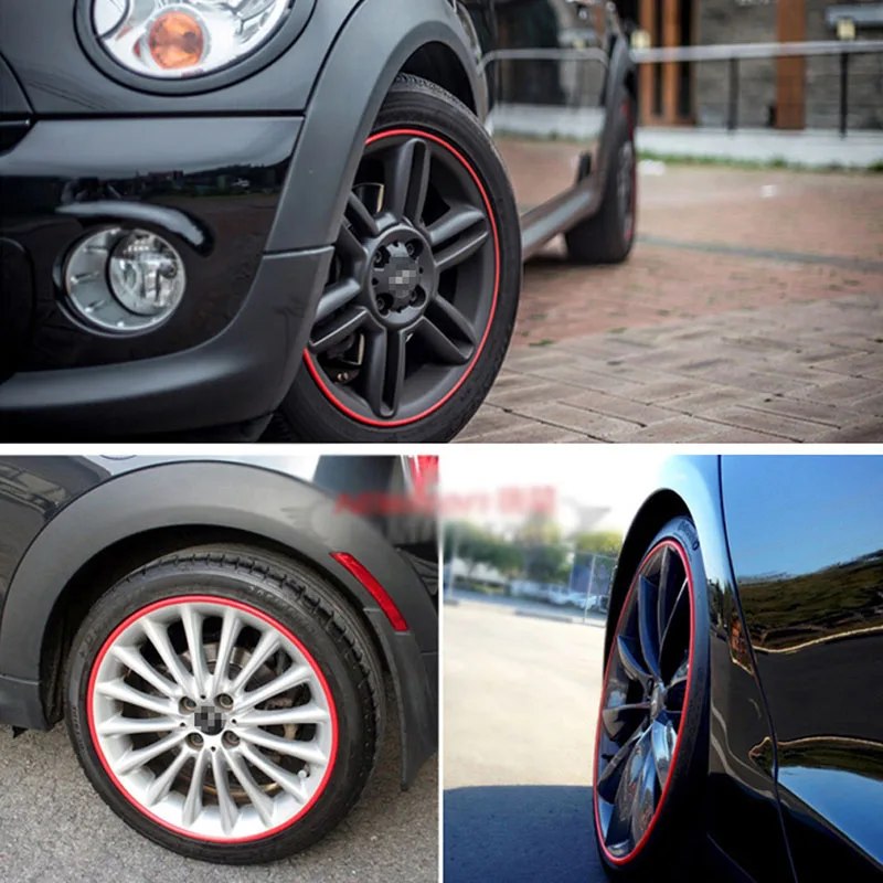 Декоративные ребра для отделки автомобильных колес 8 м протектор обода Audi A series C S