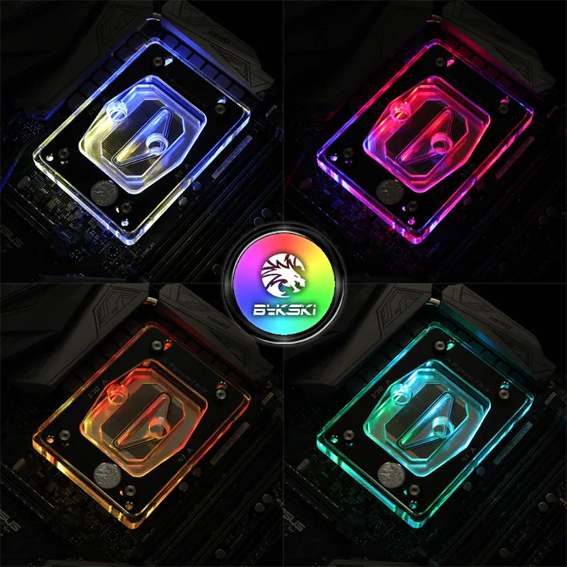 Водяной блок для процессора Bykski AMD серии 940 AM2 + AM3 AM4 X399 RGB/RBW A Ryzen ThV2 X|water cooling block|cooling
