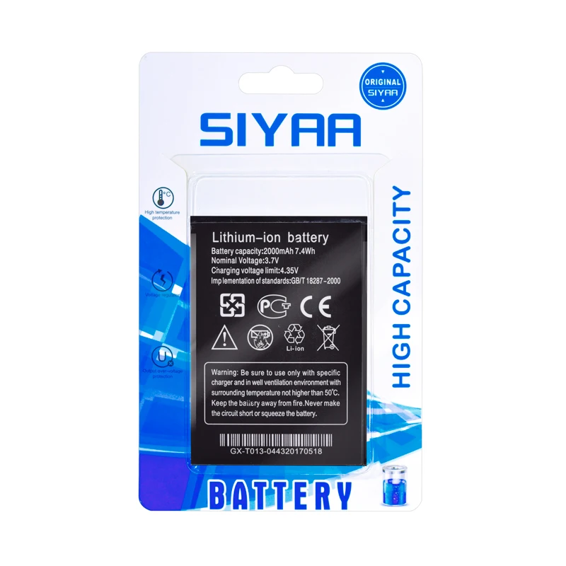 Оригинальный аккумулятор SIYAA W200 BL 06 08 W100 для THL W200S W200C T6S T6 Pro 2015 2015A W100S Li Ion BL08|mobile phone