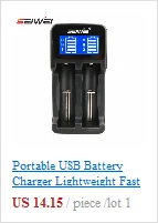GOLISI S4 4 слота 2A Смарт ЖК-зарядное устройство для Li-Ion 18650 26650 AA& AAA Ni-MH Ni-cd аккумуляторы
