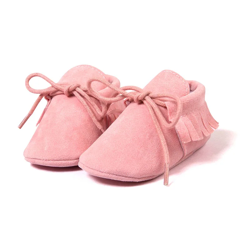 Model 5 Для маленьких мальчиков и девочек Детские Мокасины Мягкие Moccs обувь Bebe бахрома на мягкой подошве нескользящая обувь для колыбельки ПУ кожа, замша, Одежда для новорожденных - Цвет: Model 5