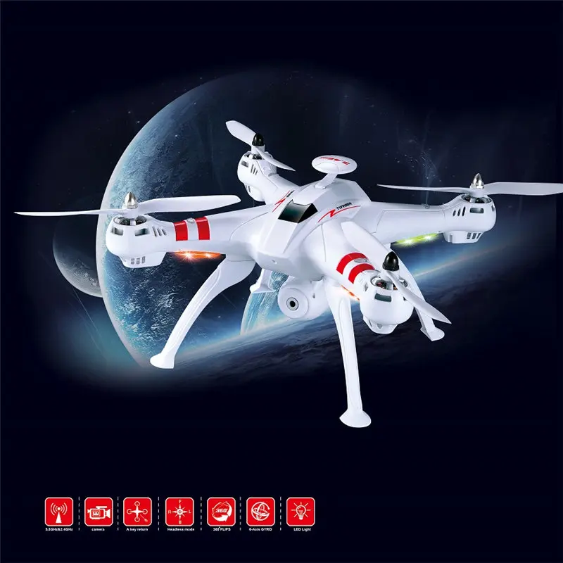 BAYANGTOYS X16 бесщеточный WI-FI FPV/2MP Камера/gps/высота Высокой Провести версия 2,4G 4CH 6 RC оси для дрона Quadcopter RTF VS X21