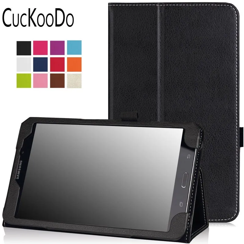 Кожаный чехол книжка CucKooDo тонкий для Samsung Galaxy Tab 4 T330/T331/T335 8 дюймов в виде книжки с