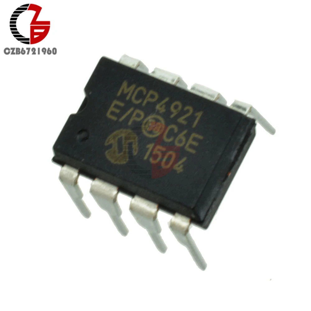 Цифровой аналоговый преобразователь IC микрочип DIP-8 MCP4921-E/P MCP4921