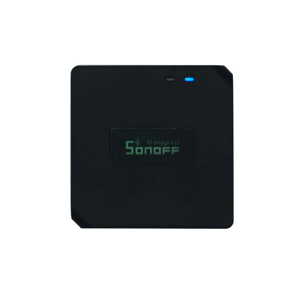 RF Bridge Sonoff РЧ мост 433 МГц Wifi беспроводной преобразователь сигнала PIR 2 датчик+ DW1 дверной и оконный датчик сигнализации умный дом автоматизация - Цвет: RF Bridge