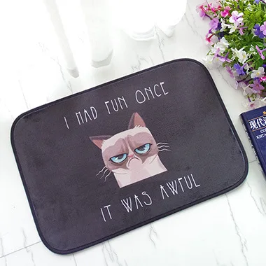 60*90 см кошка с солнцезащитным стеклом палец юмористическое смешное слова уходят