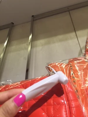 58Khz reusable security tag for retail store magnetic security tag eas with super wider detection range