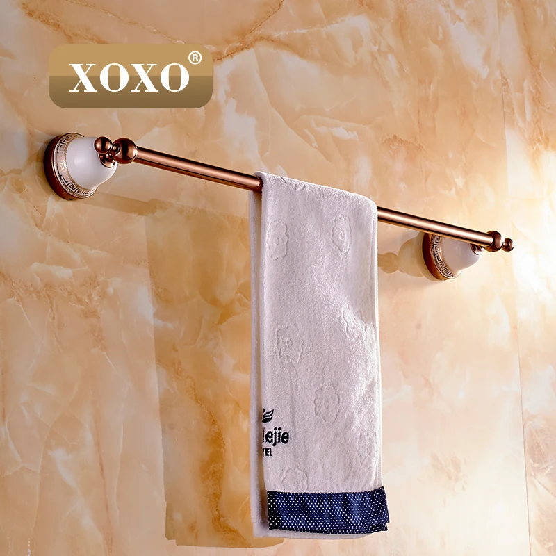 Одноместная вешалка для полотенец держатель из твердой латуни и хрусталя