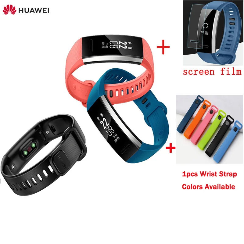 Оригинальный спортивный браслет Huawei 2 pro B29 B19 с GPS для плавания пульсометром Push