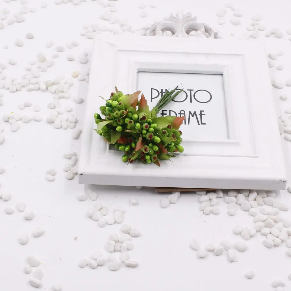 10 шт. искусственные тычинки мини ягоды цветок для свадьбы украшение альбома DIY